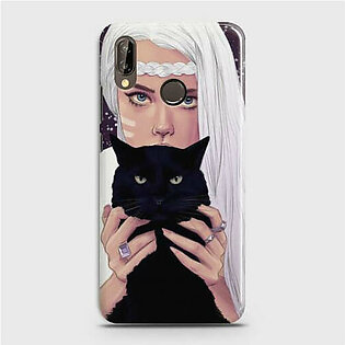Huawei Nova 3 Wild Black Cat Phone Case