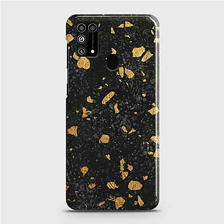 Samsung Galaxy M31 Stone Marble Black Case
