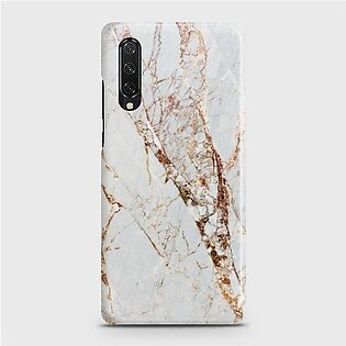 HONOR 9X Pro White & Gold Marble Case