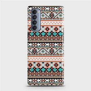 Oppo Reno 4 Pro Aztec Pattern Case
