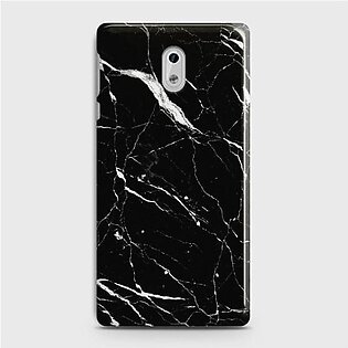Nokia 6 Trendy Black Marble Case