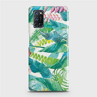 OPPO A52 Retro Palm Leaves Case