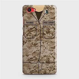 Vivo Y71 Army Costume With Custom Name Case