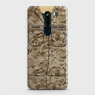 OPPO F11 Army Costume with Name Case