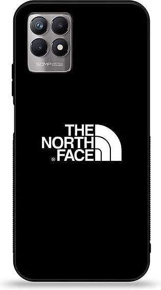 Realme 8i - The North Face Series - Premium Printed Glass soft Bumper shock Proof Case