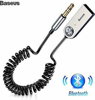 Baseus BA01 USB Bluetooth Adapter Dongle Cable For Car 3.5mm Jack Aux Bluetooth 5.0 Speakers audio transmitter