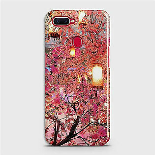 OPPO F9 Pro Pink blossoms Lanterns Case