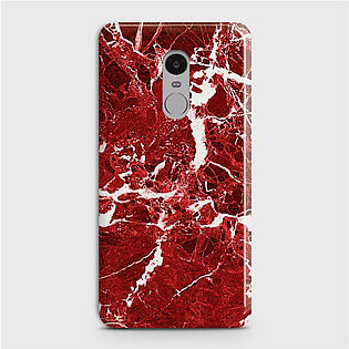XIAOMI REDMI NOTE 4 Deep Red Marble Case