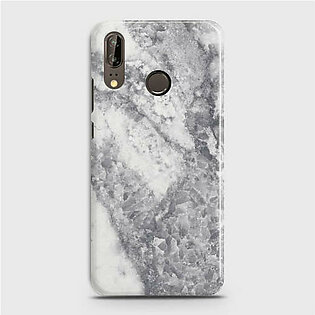 Huawei P20 Real Crystals Marble Case