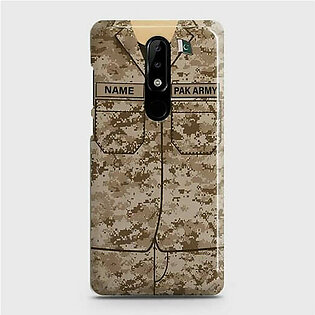 Nokia 3.1 Plus Army Costume With Custom Name Case