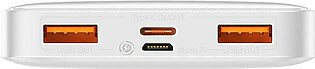 Baseus Bipow Digital Display 20W 10000mAh Power Bank White (PPDML-L02)