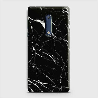 NOKIA 5 Trendy Black Marble case