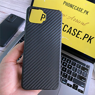 Oppo F17 Carbon Fiber Texture Shockproof case with camera Protection
