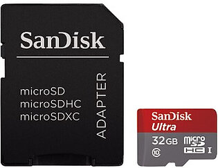 Sandisk 32GB Micro SD Ultra Card Class 10