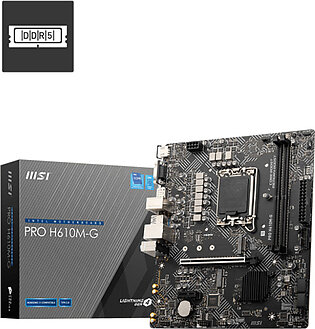MSI PRO H610M-G Motherboard