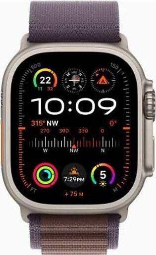 Apple Watch Ultra 2 49mm Titanium Indigo Alpine Loop (MRET3)