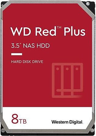 WD 8TB 3.5″ SATA Red Plus Nas