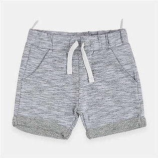Bab Clb Textured Grey with White Cord Shorts 1897
