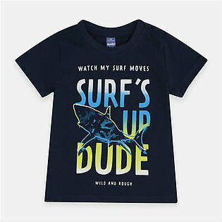 DOPO Surf Up Dude Navy Blue Tshirt 1654