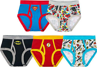 Justice League Mix Designs Pack Of 5 Underwears 11659