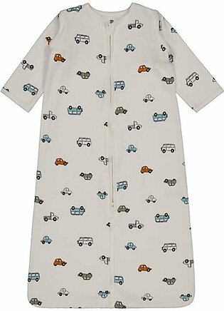 HM All Over Cars Print Off White Sleeping Bag 11139