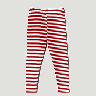 TU Red & White Stripe Legging 4765