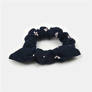 Baby Club Floral Navy Blue  Hair Band 8968