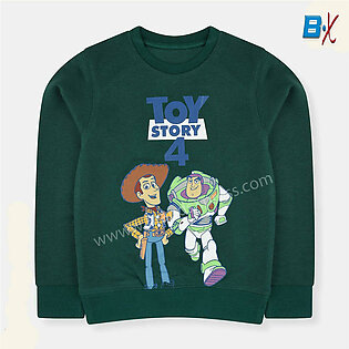 BX Toy Story 4 Dark Green Sweatshirt 8736