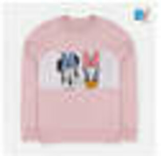 BX Minnie and Daisy light Pink Sweatshirt 8738