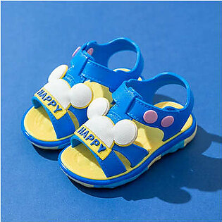 BW Mickey Badge Mid Blue Sandals 9425