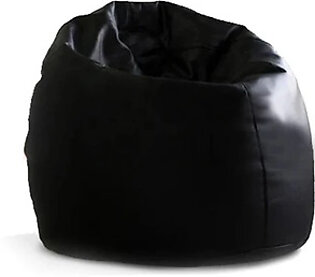 Dark Black Bean Bag