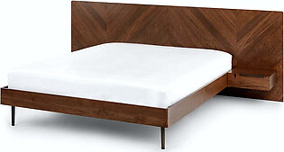 Avey Double Bed With Side Tables
