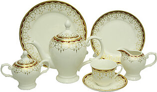 Tea Set - White & Gold