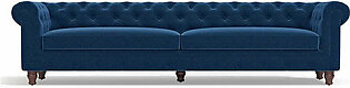 Valerie 4 Seater Sofa - Saphire Blue