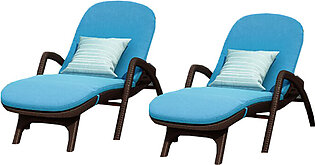 Brunnera Outdoor Chaise Lounge