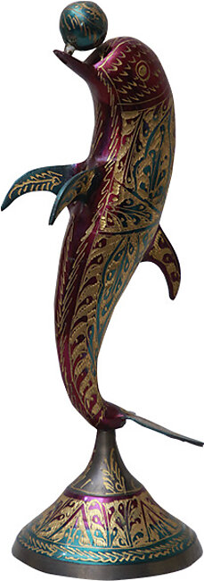 Playful Dolphin Decorative Figurine
