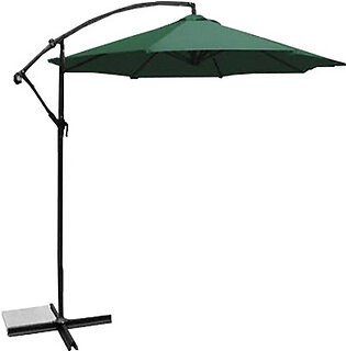 Kelton Outdoor Cantilever Umbrella - Green