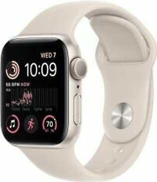 Apple Watch SE 2nd Generation - 44mm (GPS) : Starlight M/L