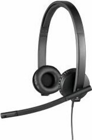 Logitech | H570E - USB Headset with Noise Cancelling Mic