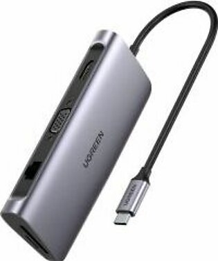 Ugreen 40873 - 9-in-1 HDMI Ethernet USB C Hub