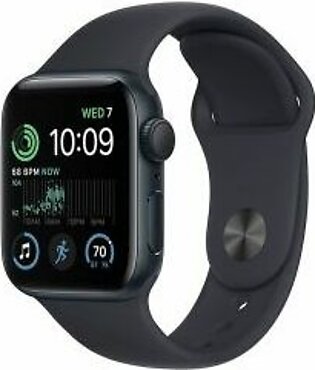 Apple Watch SE 2nd Generation - 40mm (GPS) : Midnight M/L