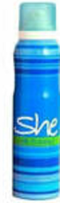 She is Cool Body Spray Blue Deodorant