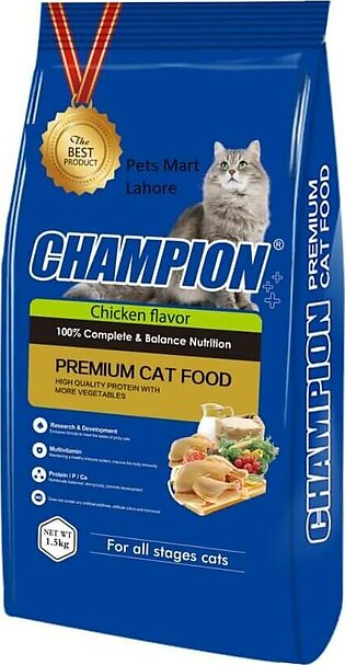 champion cat food chicken flavour