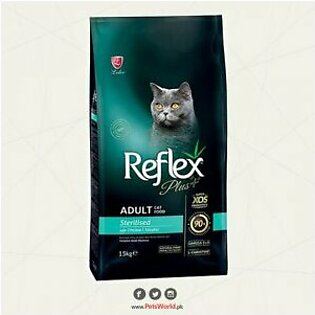 Reflex Plus Adult Cat Food Sterilised with Chicken 1.5 Kg