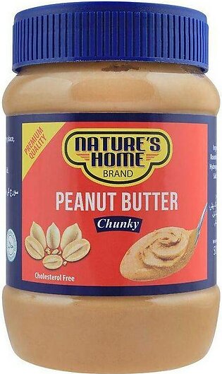 Peanut Butter Nature Home Chunky Spread 510Grm Jar