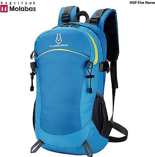 Hiking & Camping Backpack Large Capacity Waterproof Outdoor Sports Bag - Blue