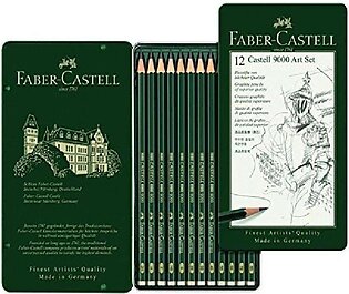 Faber Castel Pencil Art Set Graphite Pencils 12 Pcs