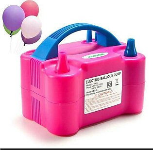 Electric Balloon Blower Pump 220V Portable With Dual Nozzle