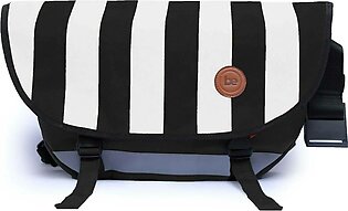 Bembel Espana Black & White Shoulder Bag Casual Handbag Crossbody Messenger Bag (100125)