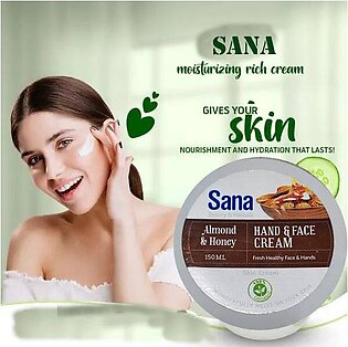 Almond And Honey Skin Cream Active Moisture 150grm